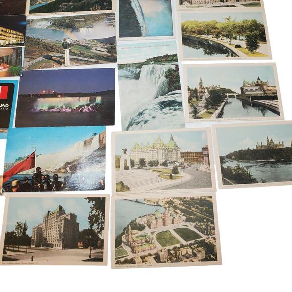 23 Canadian Postcards Vintage Lot Variety Ephemera - Picture 5 of 8